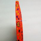 สายผ้า-ผ้ากุ๊น Cotton (ฝ้าย) การ์ตูน 2 หน้า ขนาด 3 หุน (1 cm) บรรจุ 1 เมตร สีส้ม รูป 2