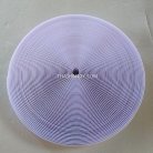 เมจิกเทปตีนตุ๊กแก ด้านขนหน้าเดียว(ตัวเมีย) ขนาด 25 mm  บรรจุ 20 หลา สีขาว