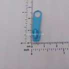 หัวซิปฟันไนลอน ป้าย ขนาดเบอร์ 3  บรรจุ 10 อัน สีฟ้า รูป 2