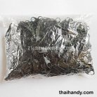 หัวซิปฟันไนลอน ป้าย ขนาดเบอร์ 3  บรรจุ 500 อัน สีดำ