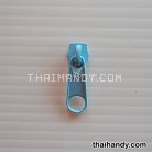 หัวซิปฟันไนลอน ป้าย ขนาดเบอร์ 5  บรรจุ 500 อัน สีฟ้า รูป 2