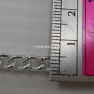 โซ่อลูมิเนียม  ACU04L-125  ขนาด 5 mm  บรรจุ 500 เมตร สีเงิน รูป 3