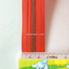 รางผ้าซิปเฉพาะรางซิป ฟันเหล็ก ขนาดเบอร์ 3 ฟันสีทองรมดำ บรรจุ 50 หลา สีแดง รูป 3