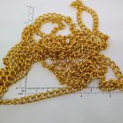 โซ่อลูมิเนียม  ACU03-165  ขนาด 8 mm  บรรจุ 1 เมตร สีทอง รูป 2