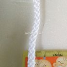 เชือกถักเปีย  PP  ขนาด 10 mm  บรรจุ 1 เมตร สีขาวฟอก รูป 2