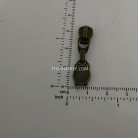 หัวซิปฟันเหล็ก นาฬิกา ขนาดเบอร์ 3  บรรจุ 300 อัน สีทองรมดำ รูป 2