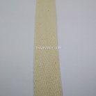 สายผ้า-ผ้ากุ๊น Cotton (ฝ้าย) ลายก้างปลา ขนาด 1 นิ้ว บรรจุ 1 เมตร สีด้ายดิบ