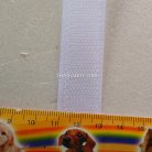 เมจิกเทปตีนตุ๊กแก ด้านหนามหน้าเดียว(ตัวผู้) ขนาด 20 mm  บรรจุ 1 หลา สีขาว รูป 2