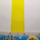 สายผ้า-ผ้ากุ๊น PP  ลายเวอร์จิ้น ขนาด 1 นิ้ว บรรจุ 50 เมตร สีเหลือง รูป 3
