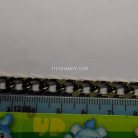 โซ่อลูมิเนียม ตัดเหลียม ขนาด 8 mm  บรรจุ 10 เมตร สีทองรมดำ รูป 2