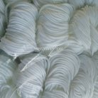 เชือกร่มมีไส้ แพ็ค ขนาด 3 mm  บรรจุ 1000 กรัม สีขาว