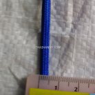 เชือกร่มมีไส้ แพ็ค ขนาด 4 mm  บรรจุ 1 เมตร สีน้ำเงิน รูป 2