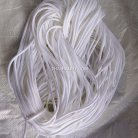 เชือกร่มมีไส้ แพ็ค ขนาด 4 mm  บรรจุ 500 กรัม สีขาว