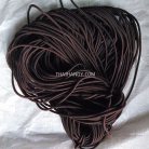 เชือกร่มมีไส้ แพ็ค ขนาด 4 mm  บรรจุ 500 กรัม สีน้ำตาลเข้ม