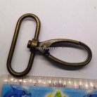 คอหมาโลหะ แฟชั่น ขนาด 3.8x5.5 cm  บรรจุ 50 อัน สีทองรมดำ รูป 3