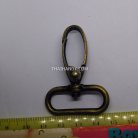 คอหมาโลหะ แฟชั่น ขนาด 3x4.5 cm  บรรจุ 10 อัน สีทองรมดำ รูป 2