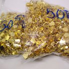 หัวซิปฟันไนลอน เปลือย ขนาดเบอร์ 3  บรรจุ 600 อัน สีทอง