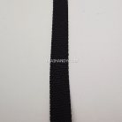 สายผ้า-ผ้ากุ๊น PP  ลายเรียบ ขนาด 4 หุน (13 cm) บรรจุ 50 เมตร สีดำ รูป 2