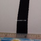 สายผ้า-ผ้ากุ๊น PP  ลายเรียบ ขนาด 4 หุน (13 cm) บรรจุ 1 เมตร สีดำ รูป 2