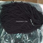 เชือกร่มมีไส้ แพ็ค ขนาด 2.5 mm  บรรจุ 1000 กรัม สีดำ รูป 2