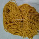 เชือกร่มมีไส้ แพ็ค ขนาด 2.5 mm  บรรจุ 500 กรัม สีเหลืองเข้ม