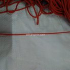 เชือกร่มมีไส้ แพ็ค ขนาด 2.5 mm  บรรจุ 500 กรัม สีแดง รูป 2