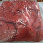 เชือกร่มมีไส้ แพ็ค ขนาด 2.5 mm  บรรจุ 1000 กรัม สีแดง