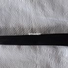 สายผ้า-ผ้ากุ๊น PP  ลาย 2000 หนา ขนาด 1 นิ้ว บรรจุ 1 เมตร สีดำ รูป 3