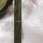 สายผ้า-ผ้ากุ๊น PP  ลาย 2000 หนา ขนาด 1 นิ้ว บรรจุ 50 เมตร สีเขียวขึ้ม้า รูป 2