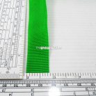 สายผ้า-ผ้ากุ๊น PP  ลายเวอร์จิ้น ขนาด 7 หุน บรรจุ 100 หลา สีเขียวใบไม้ รูป 2