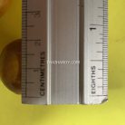 ลูกปัดไม้ กลม ขนาด 20 mm  บรรจุ 100 อัน สีครีม รูป 2