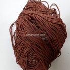 เชือกร่มมีไส้ แพ็ค ขนาด 4 mm  บรรจุ 1 เมตร สีน้ำตาลแดง รูป 3