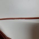 เชือกร่มมีไส้ แพ็ค ขนาด 4 mm  บรรจุ 500 กรัม สีน้ำตาลแดง รูป 3