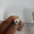 ตัวล็อคเชือก กลมกะโหลก ขนาดจิ๋ว บรรจุ 100 อัน สีขาว รูป 3