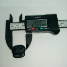 ตัวล็อคเชือก จมูกหมู ขนาดกลาง บรรจุ 1000 อัน สีดำ รูป 3