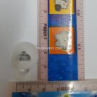 ตัวล็อคเชือก กลมกะโหลก ขนาดใหญ่ บรรจุ 1000 อัน สีขาว รูป 2