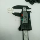 ตัวล็อคเชือก จมูกหมู ขนาดจิ๋ว บรรจุ 10 อัน สีขาว รูป 3