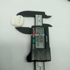 ตัวล็อคเชือก จมูกหมู ขนาดกลาง บรรจุ 100 อัน สีขาว รูป 2