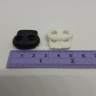 ตัวล็อคเชือก จมูกหมู ขนาดใหญ่ บรรจุ 1000 อัน สีสีขาว รูป 3