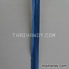 รางผ้าซิปเฉพาะรางซิป ฟันไนลอน ขนาดเบอร์ 5  บรรจุ 1 เมตร สีฟ้าเข้ม
