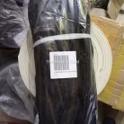 รางผ้าซิปเฉพาะรางซิป ฟันเหล็ก ขนาดเบอร์ 3 ฟันสีทองรมดำ บรรจุ 50 หลา สีกรม