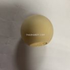 ลูกปัดไม้ กลม ขนาด 25 mm  บรรจุ 100 อัน สีครีม รูป 3