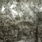 หัวซิปฟันไนลอน ป้าย 2 หาง ขนาดเบอร์ 5  บรรจุ 1200 อัน สีนิเกิ้ล