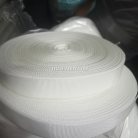 สายผ้า-ผ้ากุ๊น PP  ลายเวอร์จิ้น ขนาด 7 หุน บรรจุ 100 เมตร สีขาว