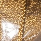 เชือกถักเปีย  PP  ขนาด 7 mm  บรรจุ 1 เมตร สีทอง