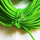 เชือกร่มมีไส้ แพ็ค ขนาด 8 mm  บรรจุ 1000 กรัม สีเขียวตอง