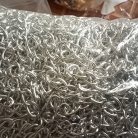 โซ่อลูมิเนียม  ACU29-225  ขนาด 10 mm x 15 mm จีน บรรจุ 100 เมตร สีเงิน