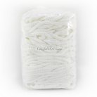 เชือกถักเปีย  PP  ขนาด 7 mm  บรรจุ 1 กิโลกรัม สีขาว