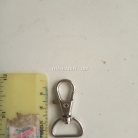 คอหมาโลหะหนา ดีด ขนาด 2x4.2 cm  บรรจุ 1000 อัน สีนิเกิ้ล รูป 3