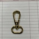 คอหมาโลหะหนา ช่องเหลี่ยม ขนาด 2x4.5 cm (6 หุน) บรรจุ 1  สีทอง